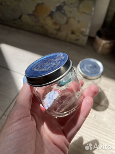 Маленькая баночка от детского питания 80мл 100мл
