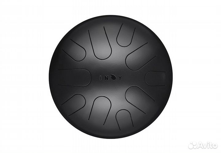 Глюкофон IN26BL19 черный 26см До-мажор inoy