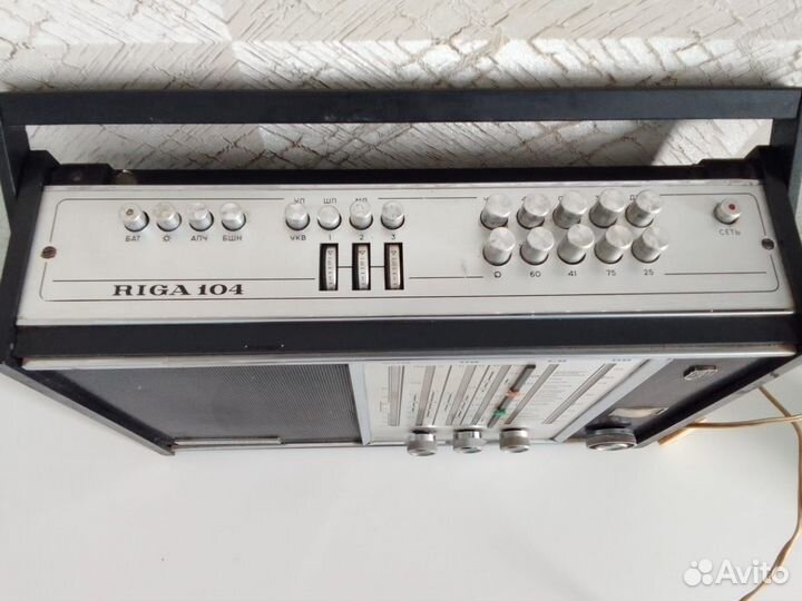 Радиоприемник Рига 104 СССР