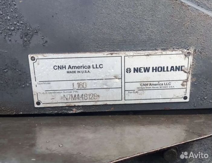 Мини-погрузчик New Holland L160, 2009