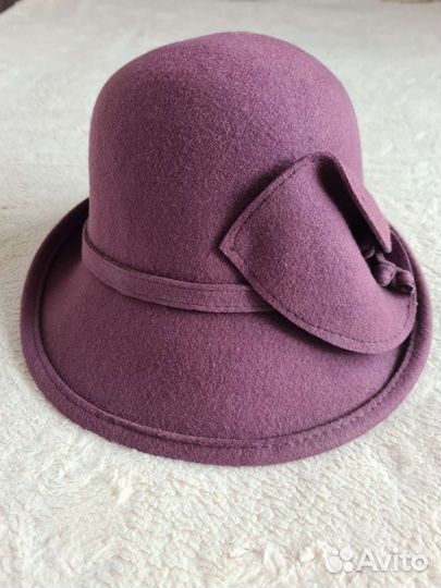 Шляпа фетровая женская