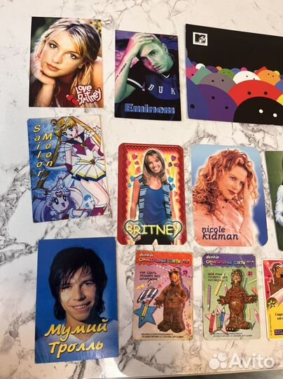 Календарики, открытки, вкладыши (добавила)