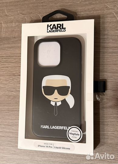 Чехол Karl Lagerfeld Silicone на iPhone 14 Pro