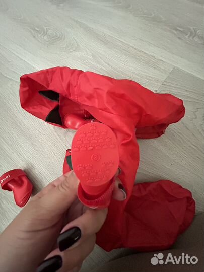 Комбинезон-дождевик для маленькой собачки