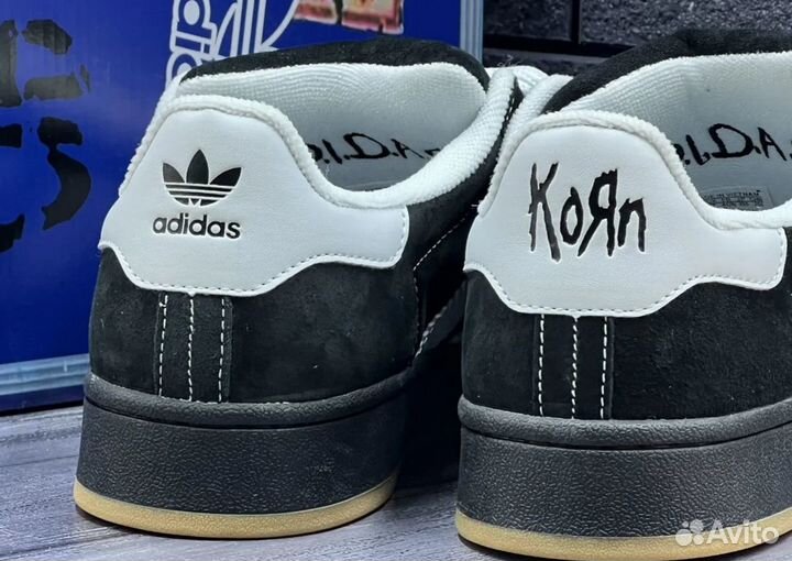 Adidas Campus 00s Black Gum x Korn