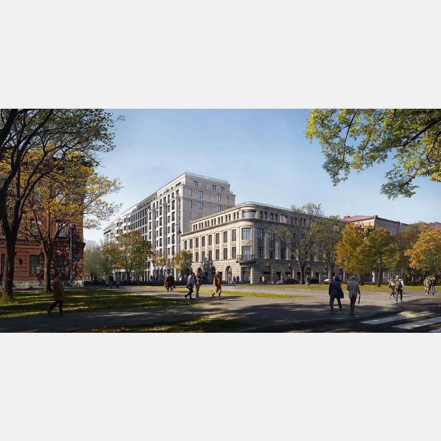 3-к. квартира, 92,4 м², 8/9 эт.