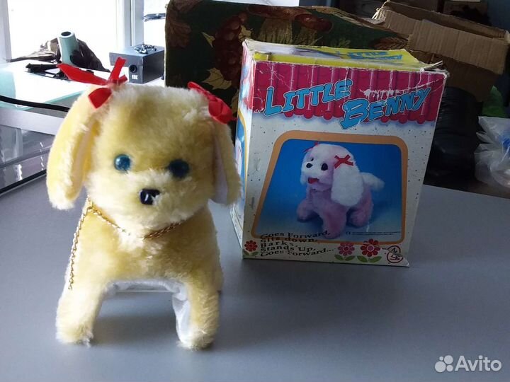 Собачка на батарейках 1987 г