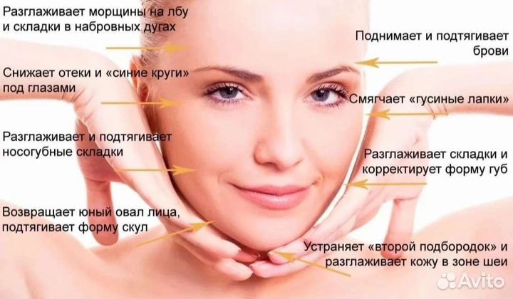 Моделирующий массаж лица и шейно-воротниковой зоны