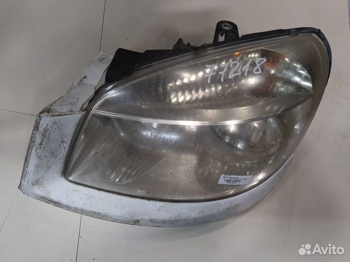 Ресничка под фару Fiat Doblo, 2007