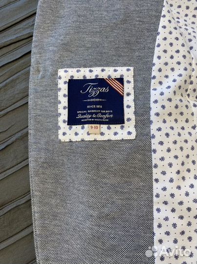 Пиджак для мальчика Tizzas (Испания) 9-10 лет