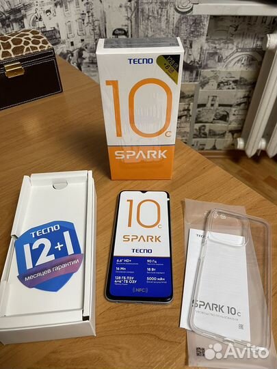 TECNO Spark 10c, 4/128 ГБ