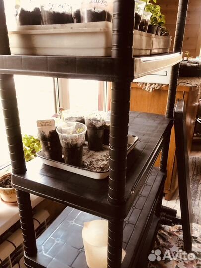 Стеллаж пластиковый