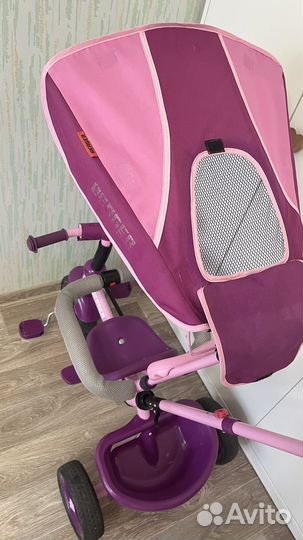 Детский велосипед с ручкой