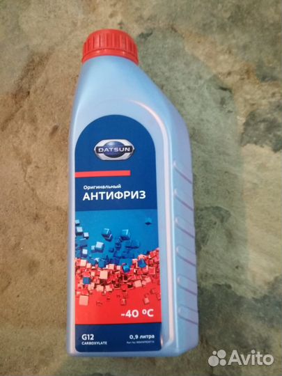 Оригинальный Антифриз G12 Красный Dutsun датсан