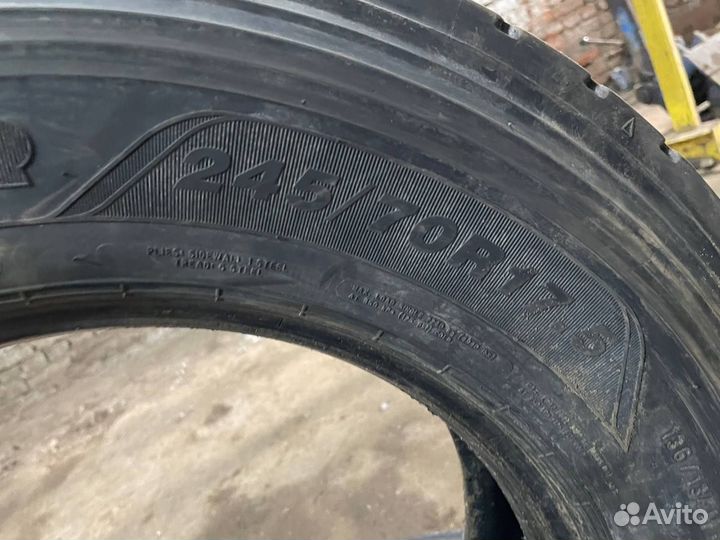 Грузовая шина бу 245 70 17.5 Goodyear