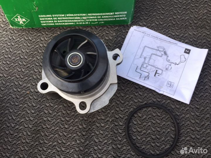 Ремень, ролик, помпа. Passat B5 1.9 TDI