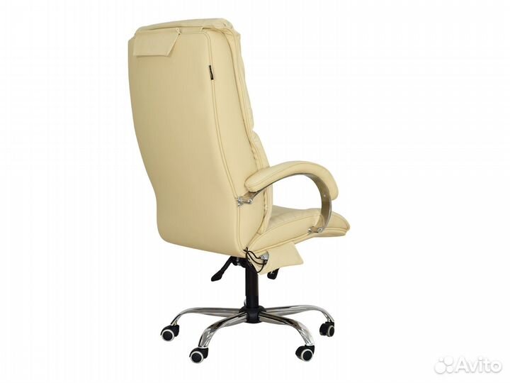 Офисное массажное кресло EGO boss EG1001 крем