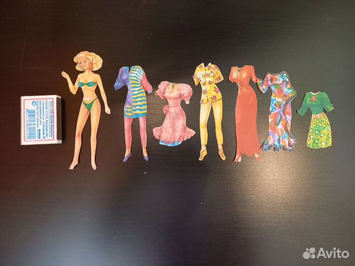 Бумажные куклы, кукла из фетра