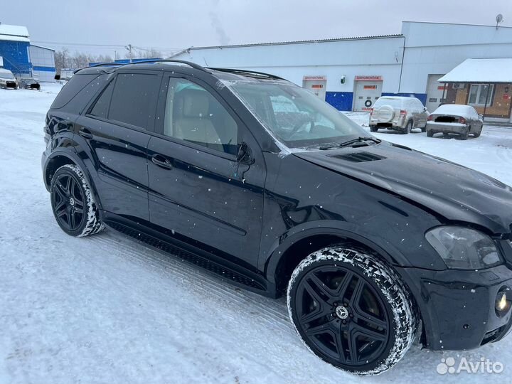 Mercedes-Benz M-класс AMG 6.2 AT, 2008, битый, 227 000 км