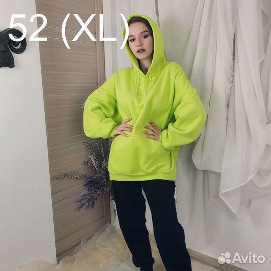 Худи с флисом 7986
