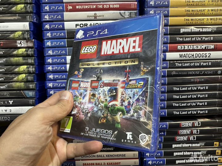 Lego marvel collection ps4 диск новый