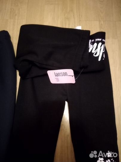 Лосины на флисе,девочкам