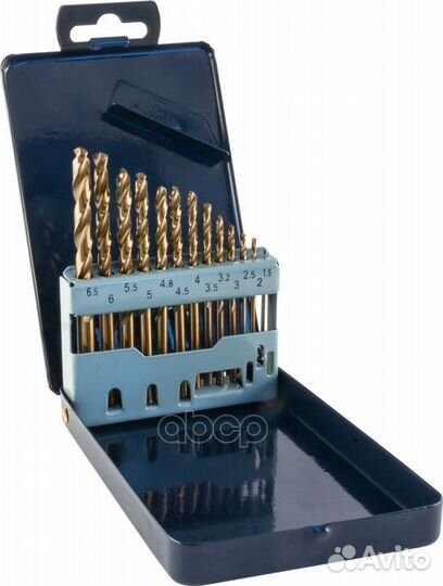 Набор сверл по металлу HSS Co Thorvik 13 шт. 1