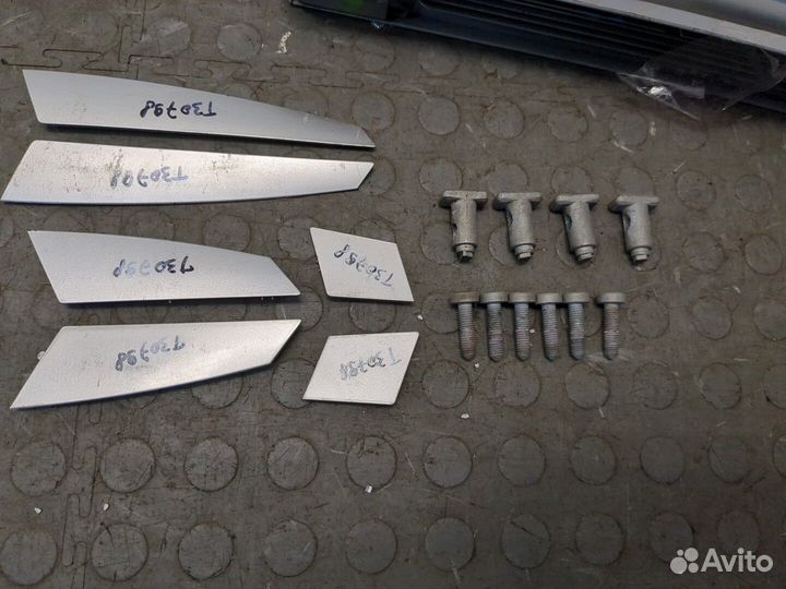 Рейлинги на крышу Volkswagen Touareg, 2007