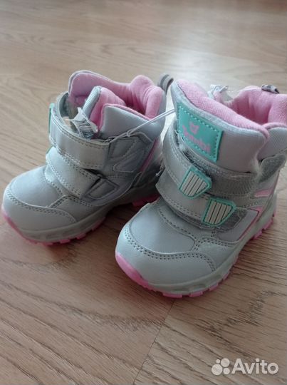 Зимние ботинки детские новые р 23