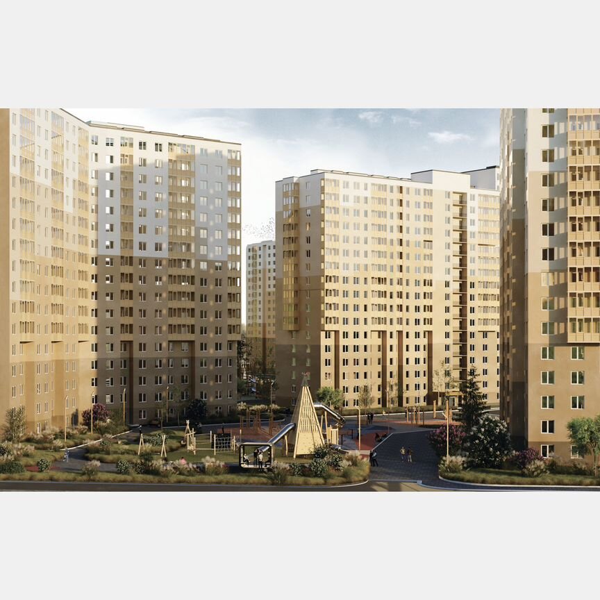 1-к. квартира, 33 м², 14/17 эт.