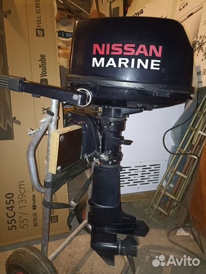 Японский лодочный мотор Nissan Marine 5л.с. 4такт