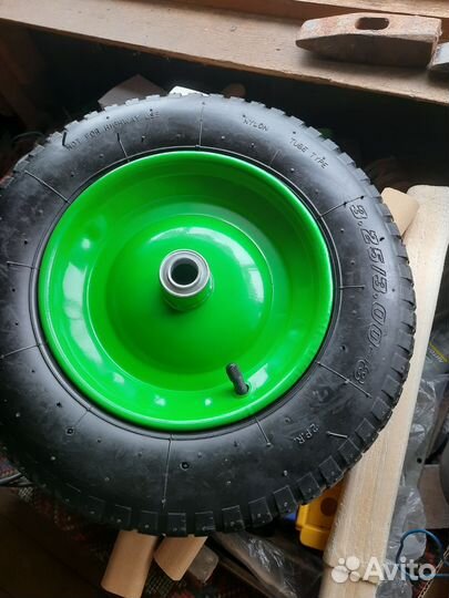 Колёса от садовой тачки