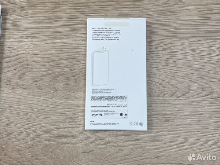 Чехол на iPhone 12 pro max прозрачный