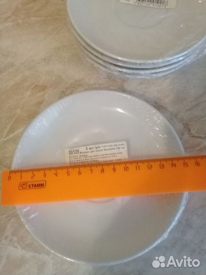 Новый набор блюдечек