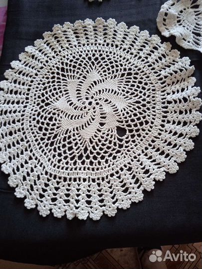 Салфетки вязанные крючком