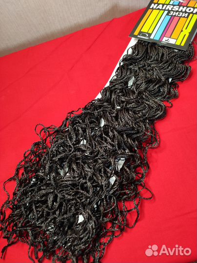 Зизи гофре канекалон аида каштановые