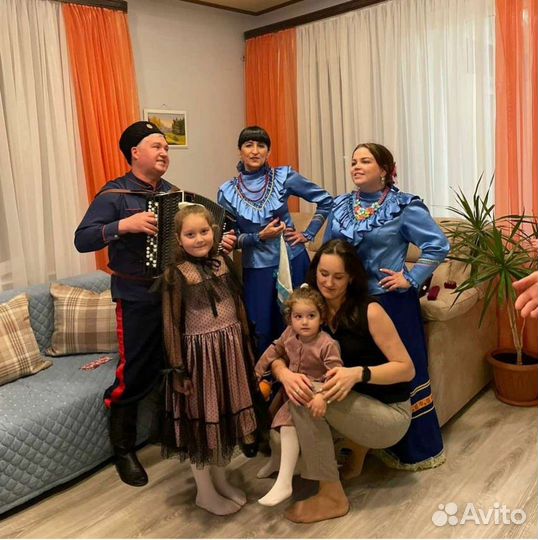 Казачий ансамбль на праздник, на выкуп