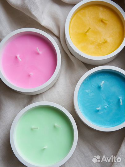 Заливка свечей и форм