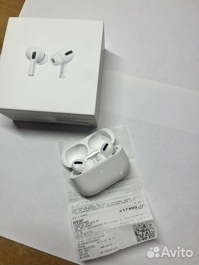 Беспроводные наушники apple airpods pro