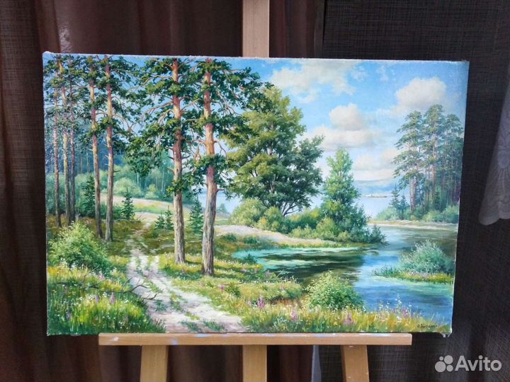 Картина маслом “Летние“/ новые