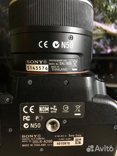 Зеркальный фотоаппарат Sony A290