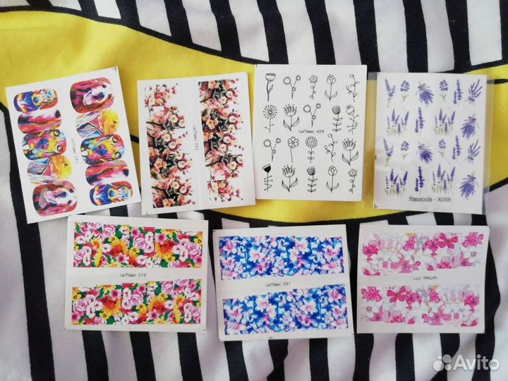Наклейки для ногтей