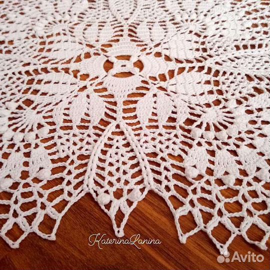 Салфетка вязаная