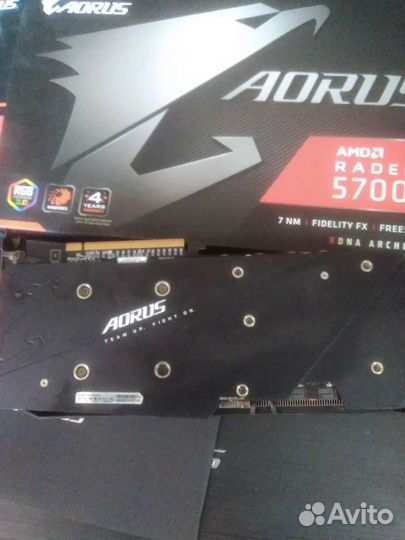 Видеокарта rx 5700xt 8 gb