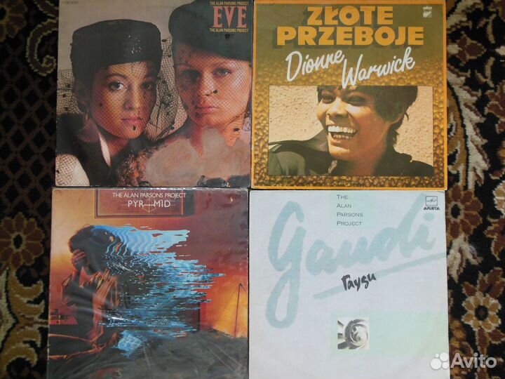 Alan Parsons 4 шт.; Dionne Warwick