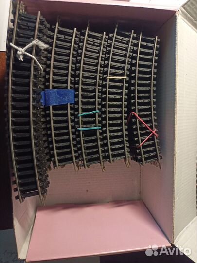 Рельсы, переключатели, сцепки, запчасти 1:87