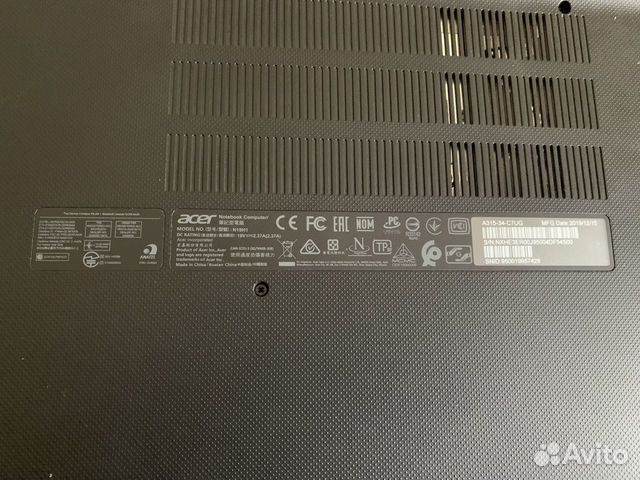 Acer aspire A315-34