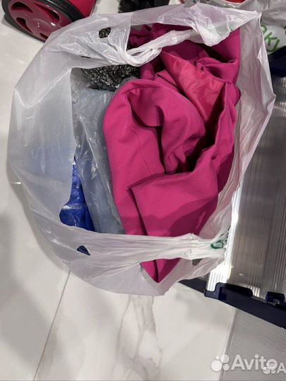 Пакет с вещами