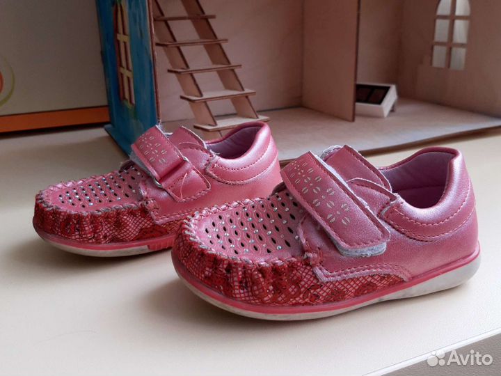 Мокасины для девочки