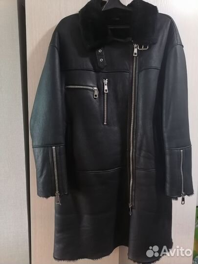 Дубленка авиатор натуральная